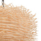 BAMBOO NEST 23'' WIDE 3-LIGHT CHANDELIER - FREE SHIPPING !!!