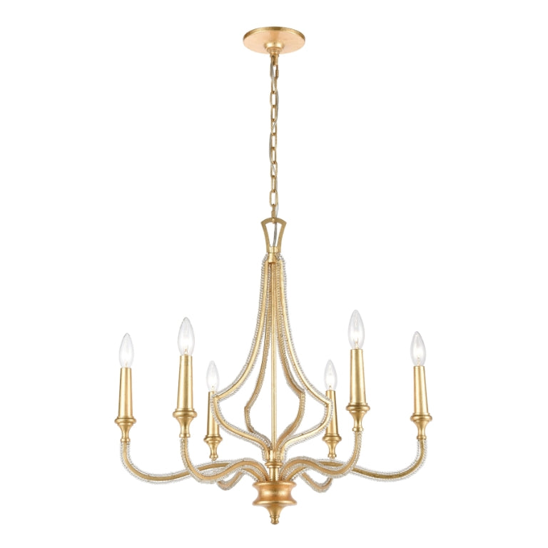 LA ROCHELLE 26'' WIDE 6-LIGHT CHANDELIER - FREE SHIPPING !!!