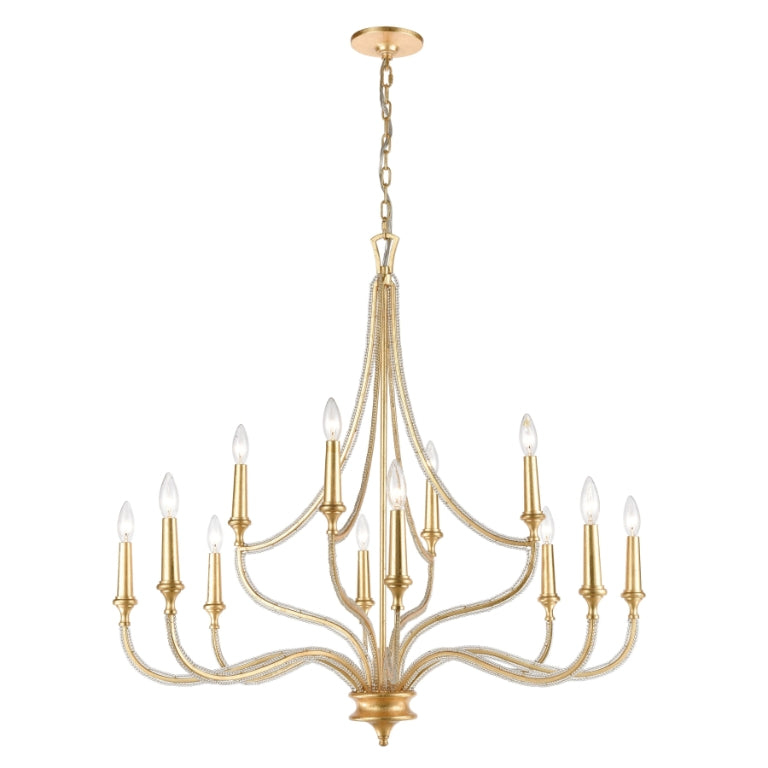 LA ROCHELLE 38'' WIDE 12-LIGHT CHANDELIER - FREE SHIPPING !!!