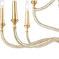 LA ROCHELLE 38'' WIDE 12-LIGHT CHANDELIER - FREE SHIPPING !!!