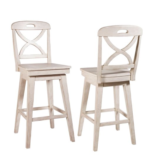 PALMETTO HOME - X BACK SWIVEL BARSTOOL