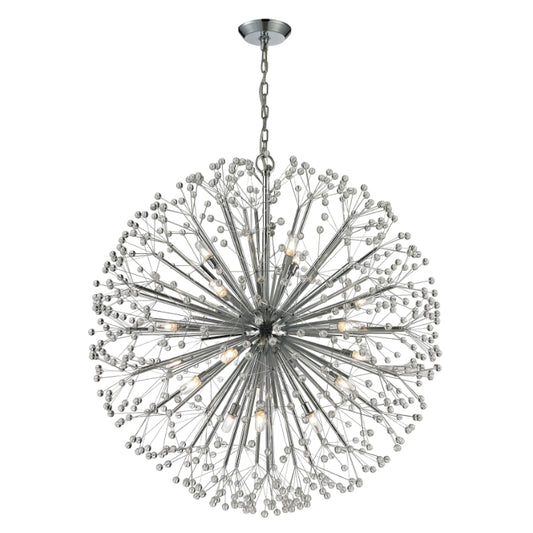 STARBURST 36'' WIDE 19-LIGHT CHANDELIER - FREE SHIPPING !!!