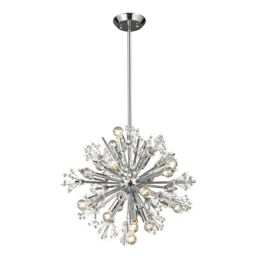 STARBURST 20'' WIDE 15-LIGHT CHANDELIER - FREE SHIPPING !!!