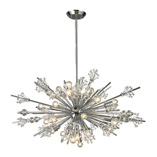 STARBURST 36'' WIDE 24-LIGHT CHANDELIER - FREE SHIPPING !!!