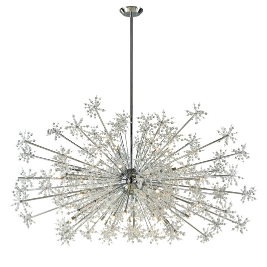 SNOWBURST 72'' WIDE 30-LIGHT CHANDELIER - FREE SHIPPING !!!