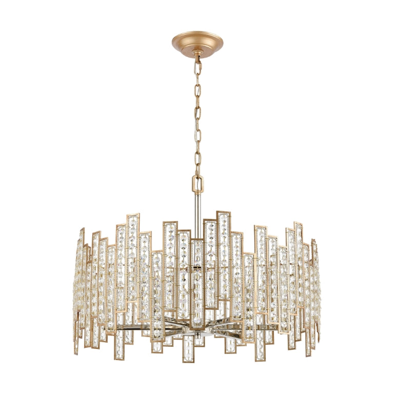 EQUILIBRIUM 24'' WIDE 6-LIGHT CHANDELIER - FREE SHIPPING !!!