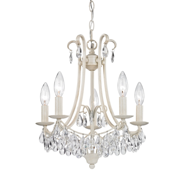 MINI VICTORIAN 14'' WIDE 5-LIGHT CHANDELIER - FREE SHIPPING !!!