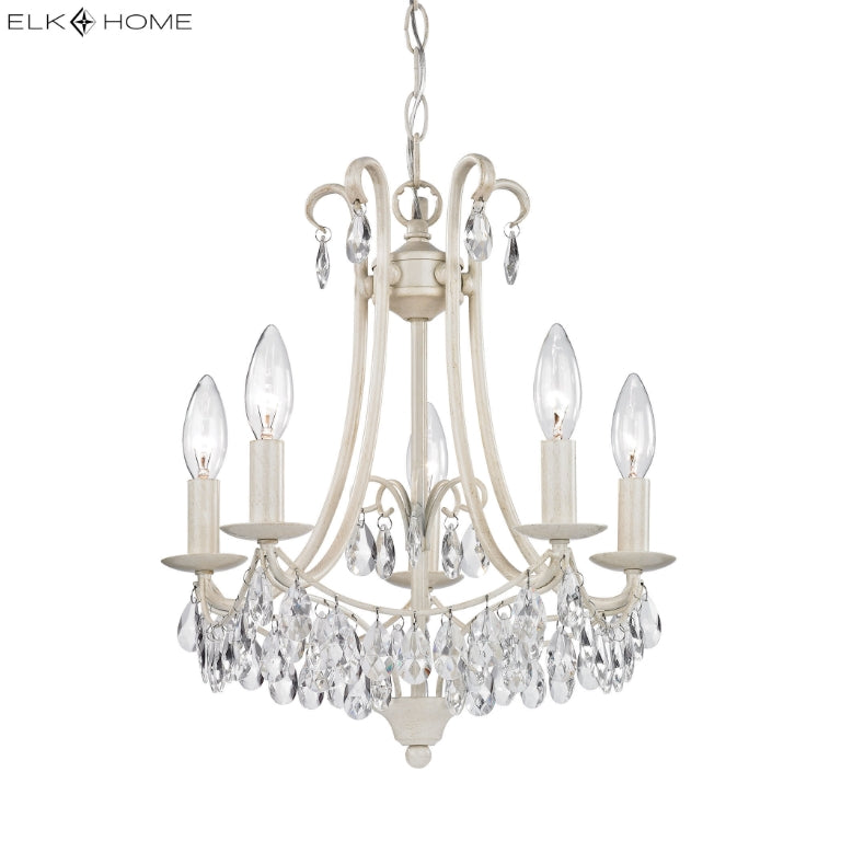 MINI VICTORIAN 14'' WIDE 5-LIGHT CHANDELIER - FREE SHIPPING !!!