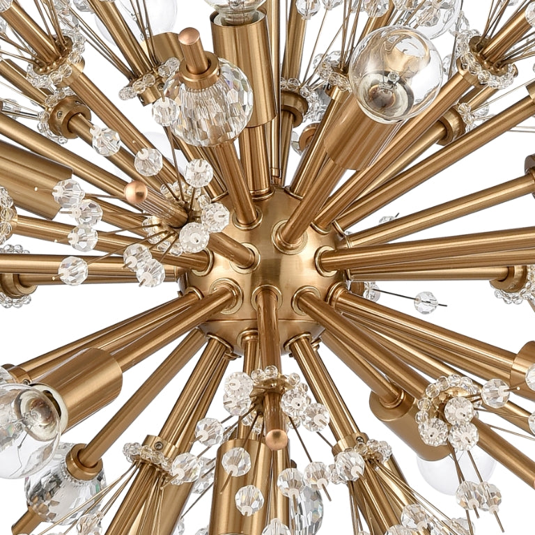 STARBURST 20'' WIDE 15-LIGHT CHANDELIER - FREE SHIPPING !!!