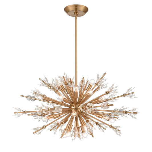 STARBURST 36'' WIDE 24-LIGHT CHANDELIER - FREE SHIPPING !!!