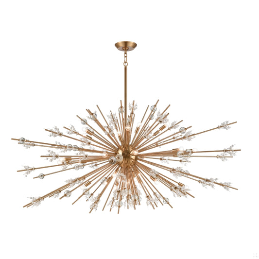 STARBURST 72'' WIDE 31-LIGHT CHANDELIER - FREE SHIPPING !!!