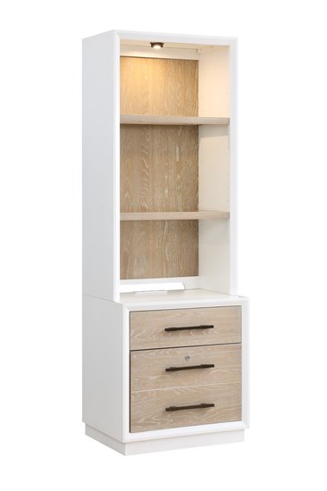 PALMETTO HOME - BOCA GRANDE HUTCH WITH PUK LIGHT