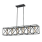 CROSSBAR 42'' WIDE 6-LIGHT LINEAR CHANDELIER  - FREE SHIPPING !!!