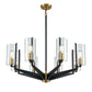 BLAKESLEE 33'' WIDE 8-LIGHT CHANDELIER - FREE SHIPPING !!!