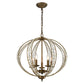 ELIZABETHAN 21'' WIDE 5-LIGHT CHANDELIER - FREE SHIPPING !!!