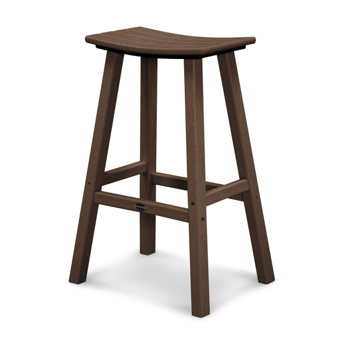 POLYWOOD - BAR STOOL Traditional 30" Saddle Bar Stool FREE SHIPPING