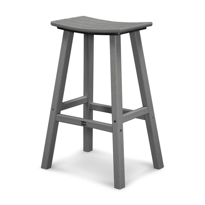 POLYWOOD - BAR STOOL Traditional 30" Saddle Bar Stool FREE SHIPPING