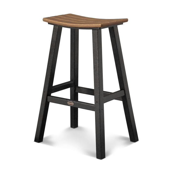 POLYWOOD - Contempo 30" Saddle Bar Stool FREE SHIPPING