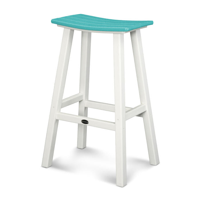 POLYWOOD - Contempo 30" Saddle Bar Stool FREE SHIPPING