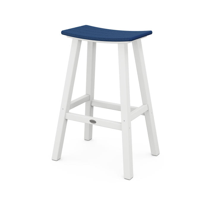 POLYWOOD - Contempo 30" Saddle Bar Stool FREE SHIPPING