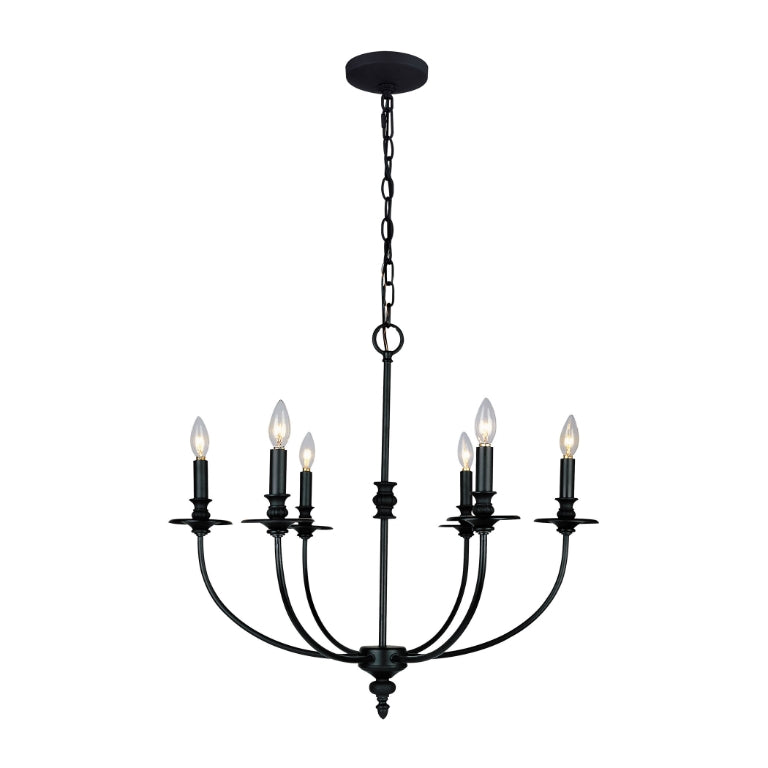 HARTFORD 25'' WIDE 6-LIGHT CHANDELIER - FREE SHIPPING !!!