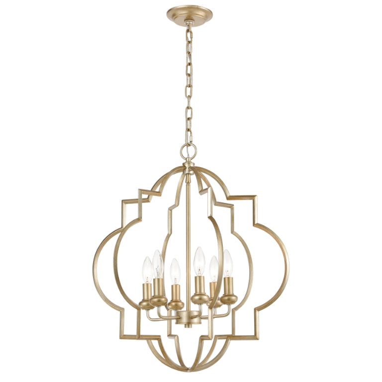 CHANDETTE 22'' WIDE 6-LIGHT CHANDELIER  -  FREE SHIPPING !!!