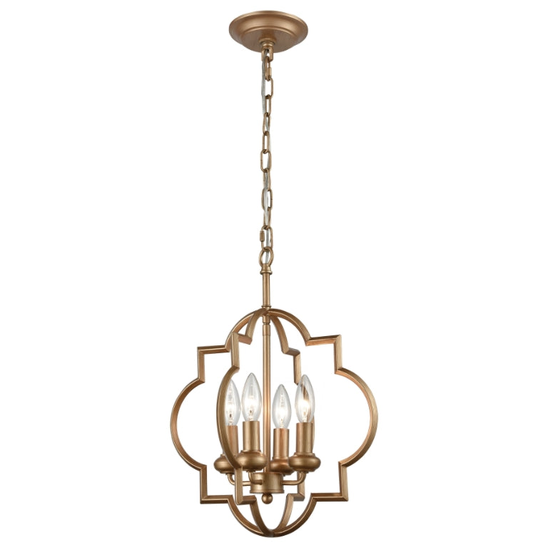 CHANDETTE 14'' WIDE 4-LIGHT CHANDELIER  -  FREE SHIPPING !!!