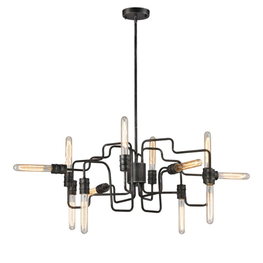 TRANSIT 29'' WIDE 12-LIGHT CHANDELIER - FREE SHIPPING !!!