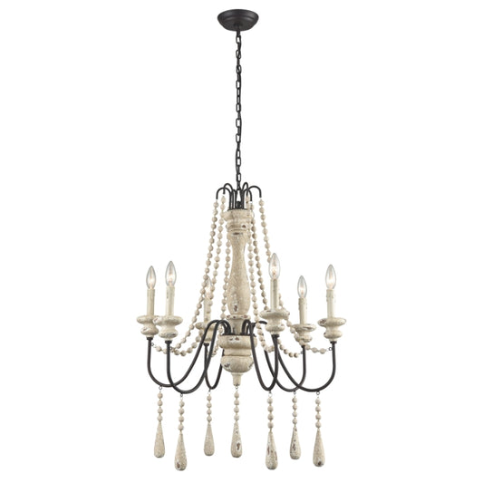 SOMMIERES 25'' WIDE 6-LIGHT CHANDELIER - FREE SHIPPING !!!