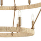 ABACA 36'' WIDE 14-LIGHT CHANDELIER - FREE SHIPPING !!!