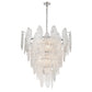 FROZEN CASCADE 34'' WIDE 13-LIGHT CHANDELIER - FREE SHIPPING !!!