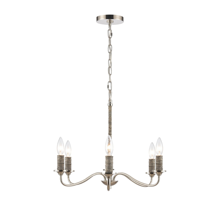 ABACA 32'' WIDE 6-LIGHT CHANDELIER - FREE SHIPPING !!!