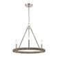 ABACA 20'' WIDE 3-LIGHT CHANDELIER - FREE SHIPPING !!!