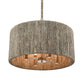 ABACA 18'' WIDE 4-LIGHT CHANDELIER - FREE SHIPPING !!!