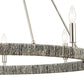 ABACA 36'' WIDE 8-LIGHT CHANDELIER - FREE SHIPPING !!!