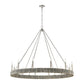 ABACA 48'' WIDE 12-LIGHT CHANDELIER - FREE SHIPPING !!!