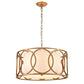 RINGLETS 22'' WIDE 4-LIGHT CHANDELIER - FREE SHIPPING !!!