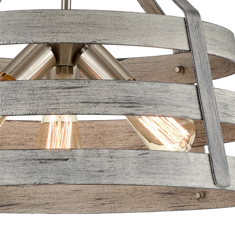 BRIGANTINE 18'' WIDE 3-LIGHT CHANDELIER - FREE SHIPPING !!!