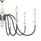 VAL DE LOIRE 36'' WIDE 8-LIGHT CHANDELIER - FREE SHIPPING !!!