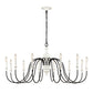 VAL DE LOIRE 48'' WIDE 12-LIGHT CHANDELIER - FREE SHIPPING !!!