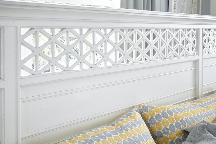 PALMETTO HOME - CANE BAY FRETWORK PANEL BED KING