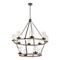 GERINGER 36'' WIDE 12-LIGHT CHANDELIER - FREE SHIPPING !!!