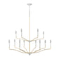 BREEZEWAY 40'' WIDE 12-LIGHT CHANDELIER - FREE SHIPPING !!!