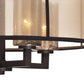 DIFFUSION 24'' WIDE 4-LIGHT CHANDELIER - FREE SHIPPING !!!