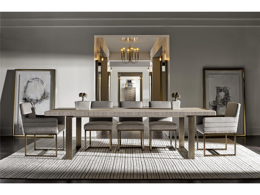 UNIVERSAL - MODERN ROBARDS RECTANGULAR DINING TABLE