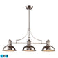 CHADWICK 47'' WIDE 3-LIGHT LINEAR CHANDELIER - FREE SHIPPING !!!