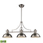 CHADWICK 47'' WIDE 3-LIGHT LINEAR CHANDELIER - FREE SHIPPING !!!