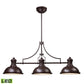 CHADWICK 47'' WIDE 3-LIGHT LINEAR CHANDELIER - FREE SHIPPING !!!