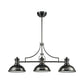 CHADWICK 47'' WIDE 3-LIGHT LINEAR CHANDELIER - FREE SHIPPING !!!