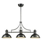 CHADWICK 47'' WIDE 3-LIGHT LINEAR CHANDELIER - FREE SHIPPING !!!